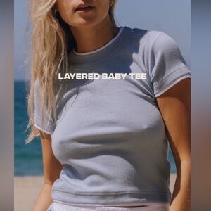 Daily Drills Layered Baby Tee